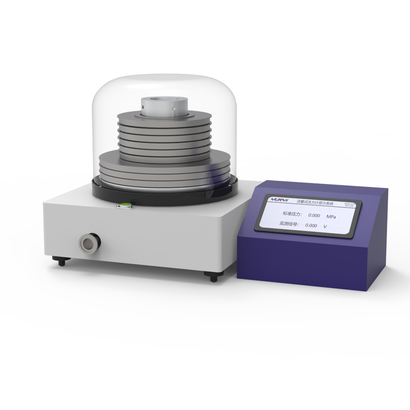 Cheap Dead Weight Tester Incorporating Electric Control for Piston Rotation to Eliminate Manual Intervention in Vacuum Chamber for sale