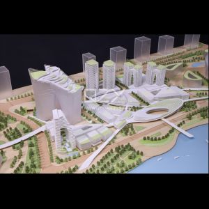 Nikken Sekkei - 1/1000 Tencent Qianhai Project Architectural Concept Model