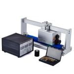 Wheel Hot Ink Roll Coder / Expiry Date Printer 4.5R 35M/Min
