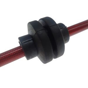 HSBRK Plastic And Rubber Parts Fixed Rubber Grommet Sleeve For Brake Lines