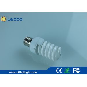 China T2 Full Spiral Compact Fluorescent Lamps 15 Watt Tricolor 8000h Lifespan E27 on sale