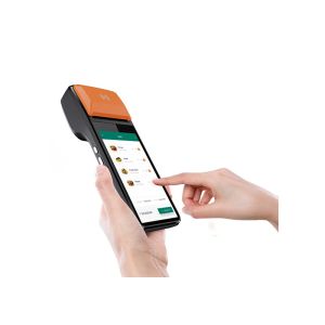 Cheap Android All In One Handheld Mobile POS System with Printer Portable Cash Register Terminal for sale