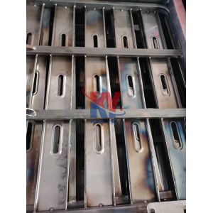 Manual 2 cranks hospital bed Invisible cranks ABS headboard and endboard with 5'