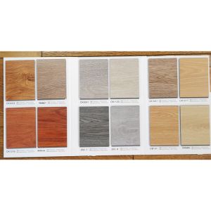100% Natural Real Wood SPC Click Flooring with Bf1-S1 Reaction to Fire and 0.038