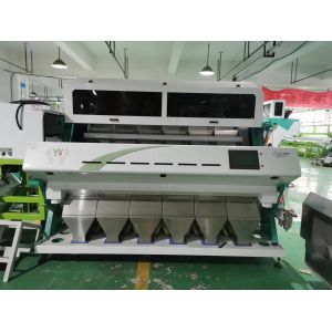 Cheap 6 Chute Wheat Barley Color Sorter Machine Oat Color Sorting Machine for sale