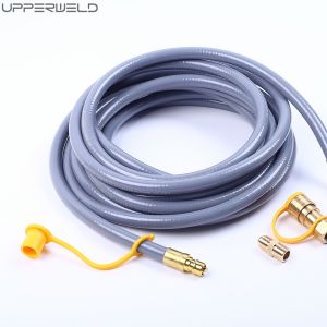 Flexible and Durable 6/9mm Natural Gas Hose with Quick Connect Kit 3/8-Inch