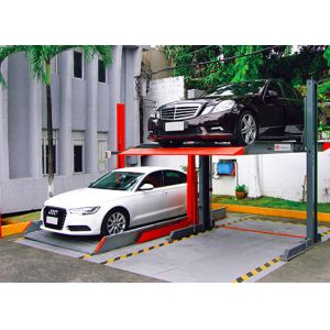 China Home Garage Residential Car Parking Lifts 2000kg 2 Post Car Stacker on sale