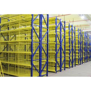 Cold Roll Steel Medium Duty Shelving Racking / Long Span Racking System