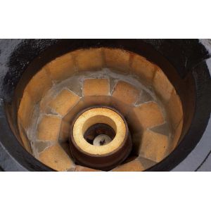 Air Blast Type Wok Range Double Burner Cooking Stove 1500 x 910 x (810+back) mm