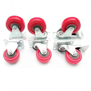 China 2 Inch Swivel Stem Rubber Trolly Caster Wheel for Industrial Rollerblade Office Chair on sale