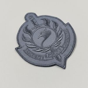 Velcro Twill Embroidered Fabric Cloth Patch PMS Iron On Clothing Patches