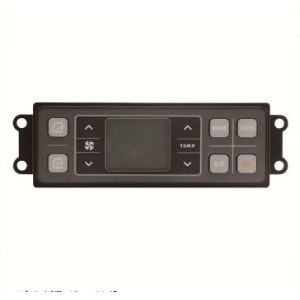 China Black Air Conditioner Control Panel 11Q6-90310 For Hyundai R-9 R140-9 R220-9 Excavator on sale