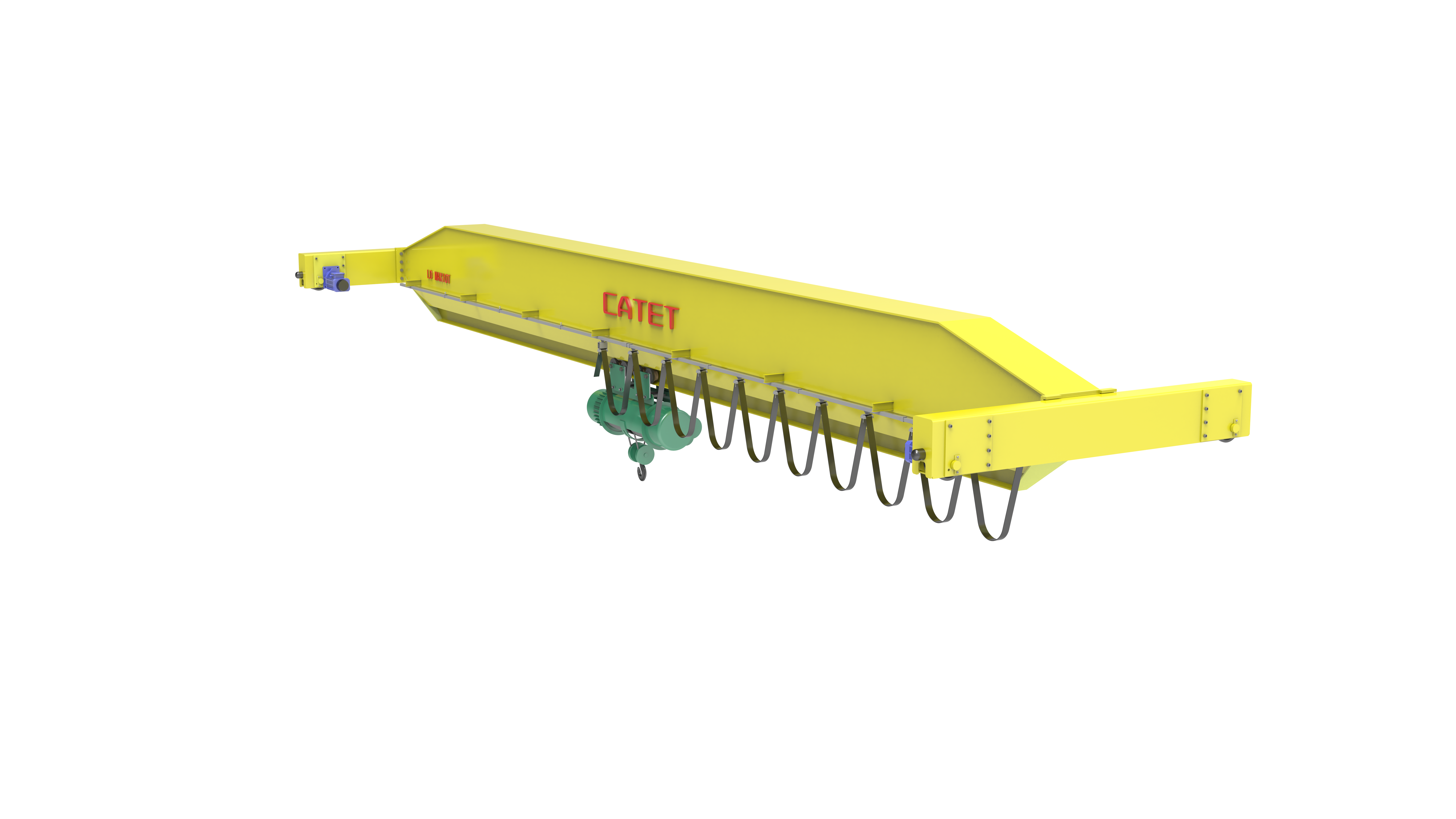 Versatile Overhead Crane with 1-10t Capacity and 6-30m Lifting Height for