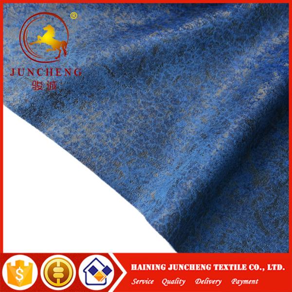 2019 new design 100 polyester warp knitted printed holland velvet upholstery fabrics for sofa