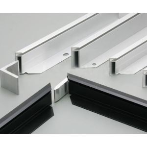 Anodize Aluminum Extrusion Profiles 6063 T5 For Solar Panel Frame
