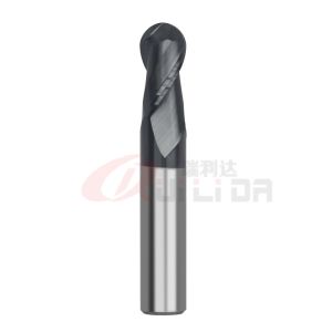 12mm Spherical Ball Nose End Mills For Steel Two Flutes 24mm