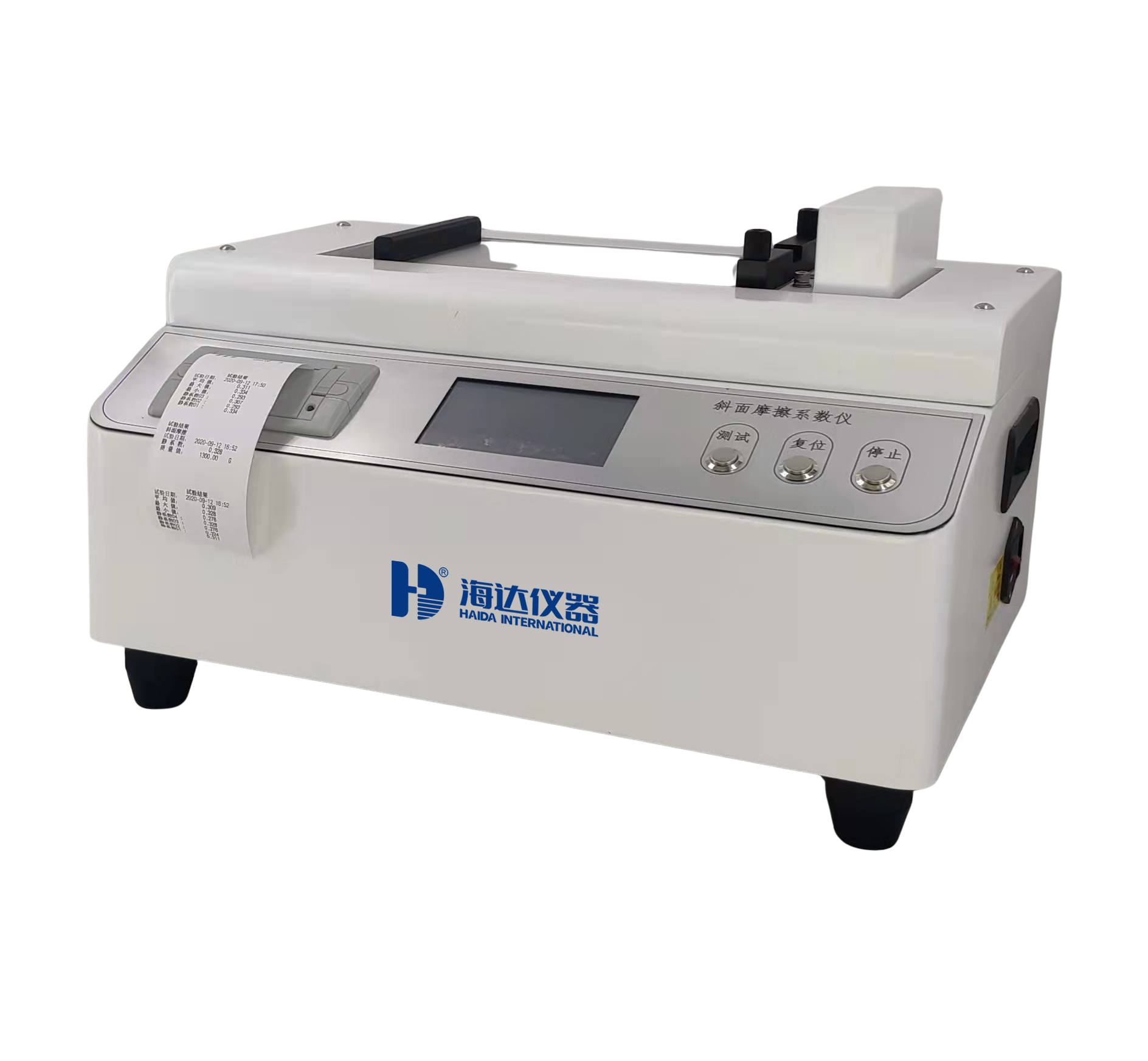 EQUIPMENT DETAILS FOR 5092-HD FRICTION TEST MACHINE