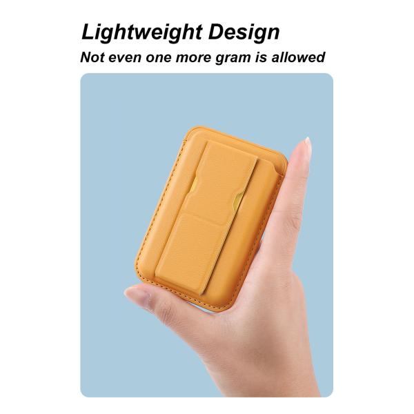 Slim Magsafe Wallet Durable iPhone Leather Wallets Eco Friendly