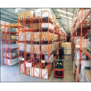 Food Beverage Industry Project Metal Double Deep Pallet Racking