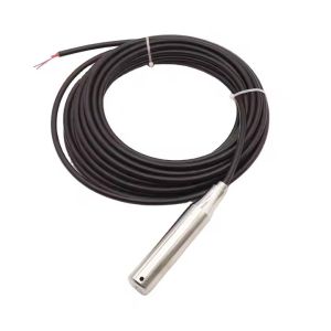 Polyvinyl Fluoride Cable IP68 24VDC Submersible Water Level Sensor Probe for
