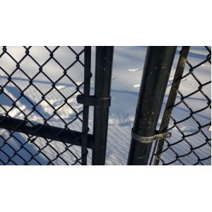 chain link wire mesh fence 50mm x 50mm hot dipped galvanized chain wire tension