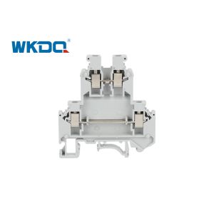 Cheap JUKK 3 High Safety Power Distribution Terminal Block Double Level Types for sale
