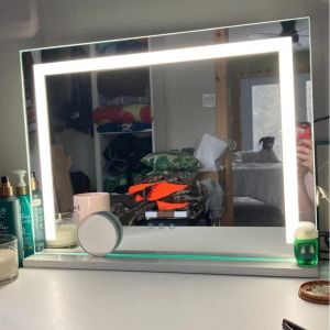 Mounted Hollywood Bathroom Mirror Electric Magnifying With Light