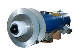 Quality robotic sandblasting for 300mm oil & gas pipe 12''  inches pipeline blasting robot wholesale