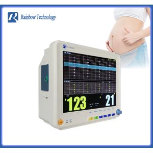 Cheap Battery Operated Fetal Heart Rate Monitor with Waveform Analysis and Alarm Function for sale