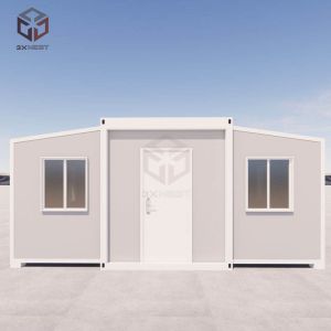 40 Feet Prefabricated Expandable Granny Flats Modular Expandable Homes