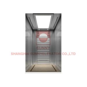 1600kg Load 1.75m/s Machine Room Less Elevator With Comfortable Space
