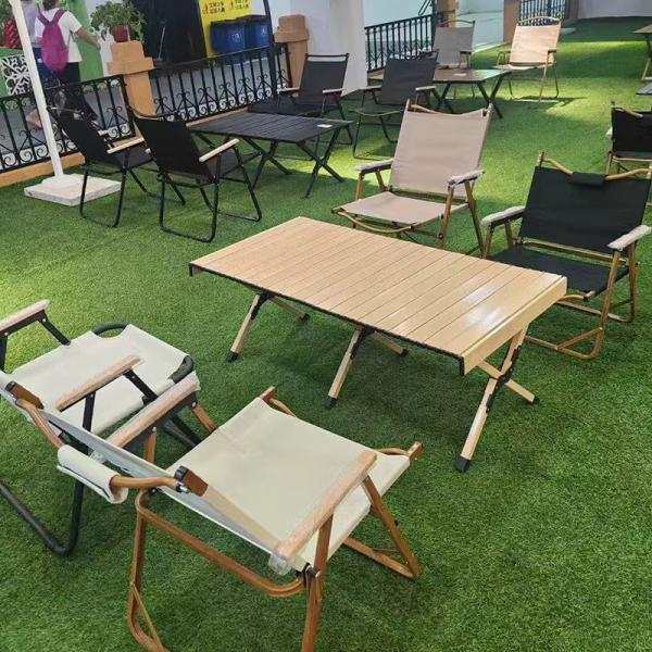 Outdoor Folding Camping Chair Kermit Style Square Tube Bold Leisure Seat Portable Foldable