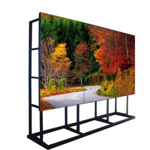 Indoor Splicing LCD Video Wall Floor Standing Mount VGA / DVI / HDMI Input