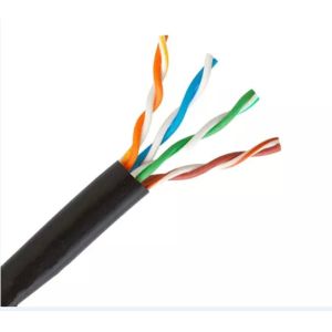 4 Pairs Cat5e Lan Cable customized PVC Jacket Pro Environment