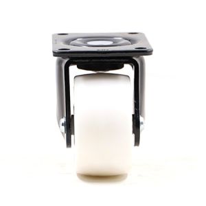 Low Profile 75mm Braked Castors 330kg Heavy Duty Locking Swivel Casters