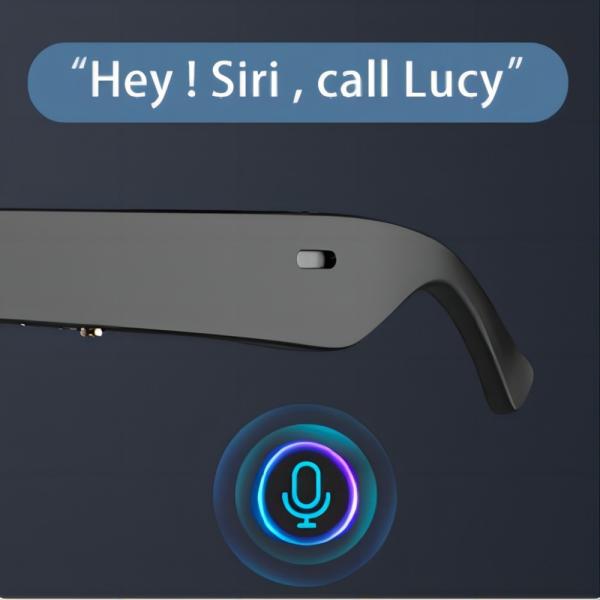 1080P Bluetooth Smart Glasses Music Play Phones Calling,Video recording for Biking ,Fishing,Camping