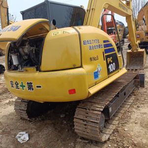 Shanghai Used Excavator Komatsu PC100 10 ton Operating Weight Original Hydraulic