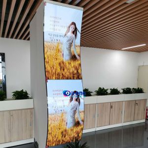 Flexible soft Pvc Stretch Ceiling Film For Light Box Advertising Display