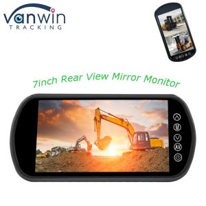 7 Inch AHD Private Mould 1080P Rear View Mirror Monitor TFT Car Monitor