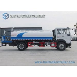 China Sino HOWO Commercial Water Tanker Truck 160 Hp 12000 Liters 4X2 Driving Type 6 Wheels on sale
