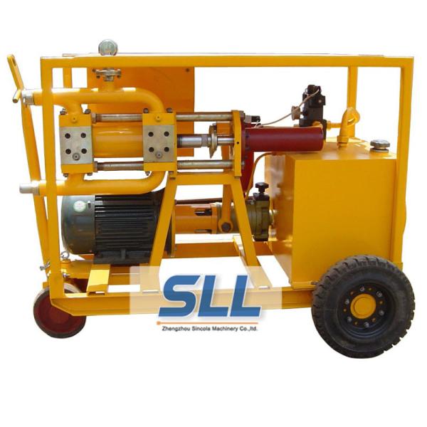 Full Hydraulic High Pressure Cement Injection Grouting Pump 70L/Min Energy