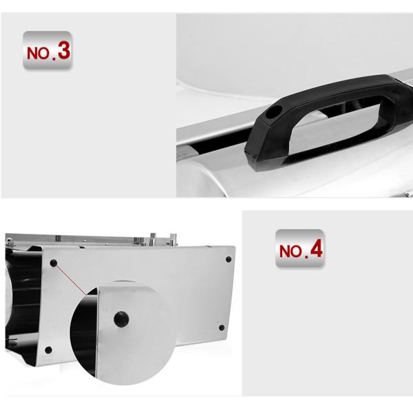 Stainless Steel Horizontal Sausage Filler Sausage Stuffing Machine 65 * 22 *