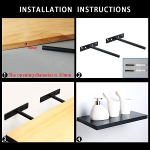 Securely Mount Floating Shelves with Stamping Process 1mm-5mm Thickness Wall
