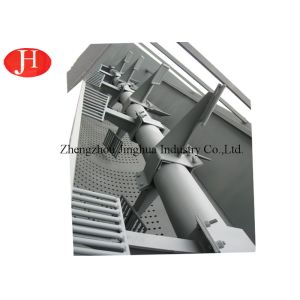 Electric Cassava Flour Processing Equipment Paddle Cleaning Machine Steady