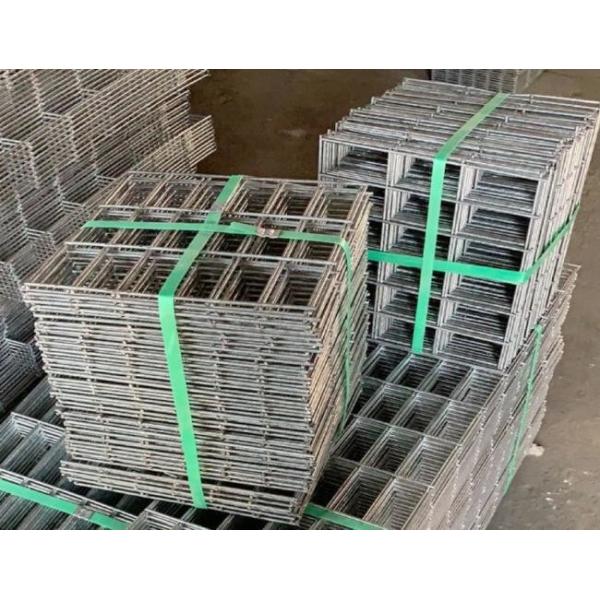 10 Gauge Welded Wire Mesh Panels 3fts 4fts Hot Dipped Galvanized Metal Mesh Fence Panels