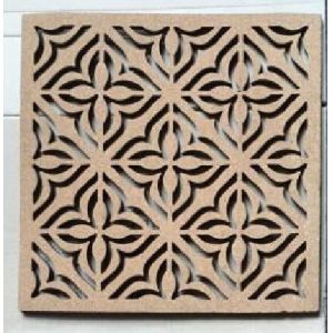 Cork cutout foam pin board with adhesive backing for wall application