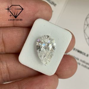 Lab Grown Pear Diamond VVS-VS Clarity D-F Color IGI Certified