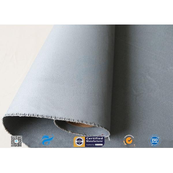 1600GSM 1.2MM Gray Silicone Coated Fiberglass Fabric For Flexible Joints