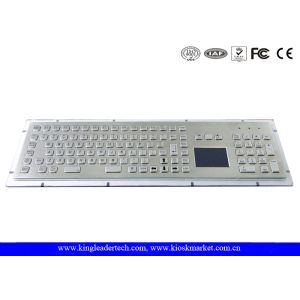 Metal Industrial Keyboard With Touchpad