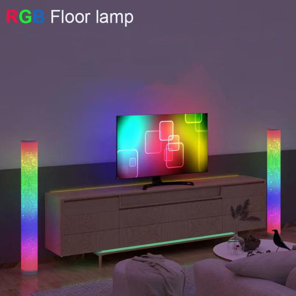 Quality Dimmable Standing RGB Corner Floor Lamp App Control ‎44.5x14x14CM wholesale